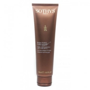 Sothys Iridescent tanning gel (Гель с перламутровым отливом для лица и тела SPF 8), 150 мл