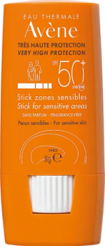 Avene Eau Thermale Stick SPF50+ (Стик для защиты от солнца чувствительных зон SPF 50+), 8 гр