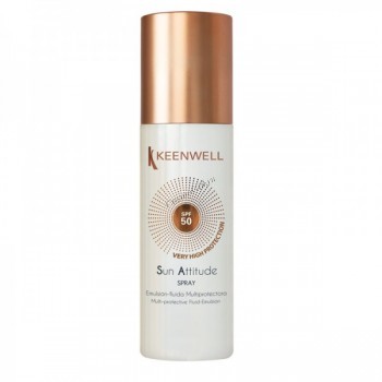 Keenwell Sun Attitude Spray Emulsi Fluida Multiprotectora SPF 50 (Мультизащитная эмульсия-спрей), 150 мл