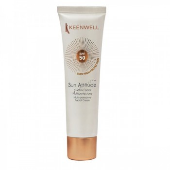 Keenwell Sun Attitude - Мультизащитный крем для лица SPF 50, 60 мл