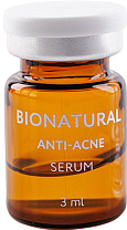 Mesoderm Bionatural Anti Acne Serum (Сыворотка против акне для фракционной мезотерапии), 10 шт x 3мл