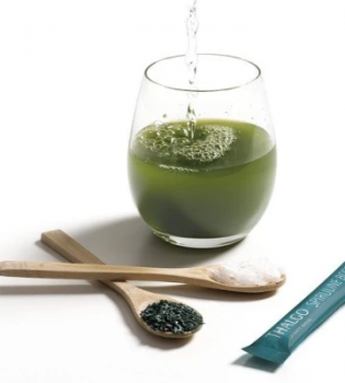 Spiruline Boost Energising Detox Shot (БАД энергизирующий детокс бустер со спирулиной), 10 шт x 5 гр