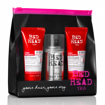 Tigi Bed head urban antidotes resurrection (Набор для восстановления ослабленных и ломких волос), 3 средства.