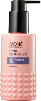 Mone Professional Pink Bubbles Wet Fantasy Gel (Текстурирующий гель легкой фиксации), 150 мл