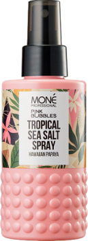 Mone Professional Pink Bubbles Tropical Sea Salt Spray (Текстурирующий спрей с морской солью «Тропический»), 150 мл