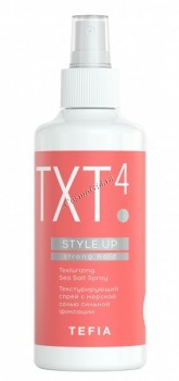 Tefia Style.Up Texturizing Sea Salt Spray Strong Hold (Текстурирующий спрей с морской солью сильной фиксации), 250 мл