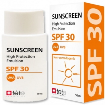 Tete Cosmeceutical Sunscreen SPF 30 (Солнцезащитный флюид SPF 30)