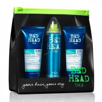 Tigi Bed head urban anti+dotes recovery (Набор для поврежденных волос в косметичке), 3 средства