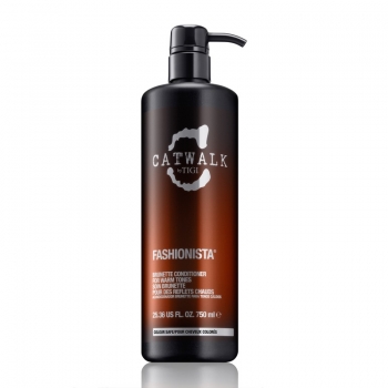 Tigi Catwalk fashionista brunette conditioner (Тонирующий кондиционер для брюнеток)