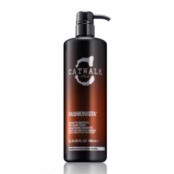 Tigi Catwalk fashionista brunette shampoo (Тонирующий шампунь для брюнеток)