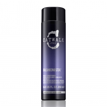 Tigi Catwalk fashionista violet shampoo (Кондиционер для коррекции цвета осветленных волос)