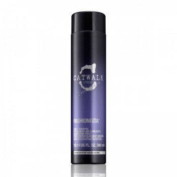 Tigi Catwalk fashionista violet shampoo (Шампунь для коррекции цвета осветленных волос)