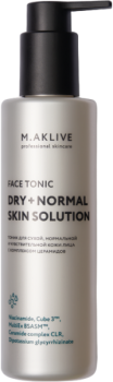 M.Aklive Face Tonic «Dry + Normal skin solution» (Тоник для лица «Решение для сухой и нормальной кожи»)