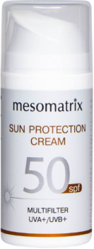 Mesomatrix Sun Protection SPF 50 (Крем солнцезащитный, увлажняющий, антиоксидантный, с гиалуроновой кислотой), 100 мл