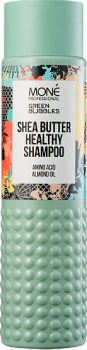 Mone Professional Green Bubbles Shea Butter Healthy Shampoo (Укрепляющий шампунь для волос с маслом Ши)