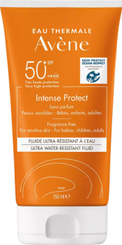 Avene Intence Protect Fluid SPF50+ (Ультра-водостойкий солнцезащитный флюид SPF50+), 150 мл