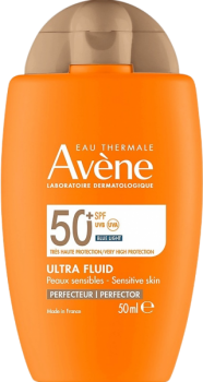Avene Ultra Fluid SPF50+ (Ультралегкий солнцезащитный флюид-перфектор для лица SPF 50+), 50 мл