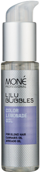 Mone Professional Lilu Bubbles Color Lemonade Oil (Восстанавливающее масло для осветленных волос), 50 мл