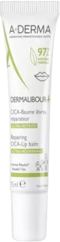 A-Derma Dermalibour+ Cica Balsam (Восстанавливающий бальзам для губ), 15 мл