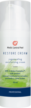 Medic Control Peel Restore Cream (Восстанавливающий увлажняющий крем после поверхностных AHA-пилингов), 50 мл