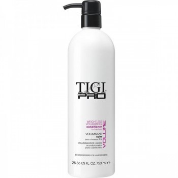 Tigi Pro Weightless volumising (Шампунь для придания объема тонким волосам "Невесомый объем"), 355 мл.