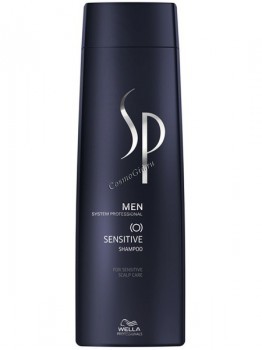 Wella SP Men Sensitive shampoo (шампунь для чувствительной кожи головы), 250 мл