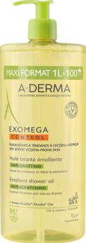 A-Derma Exomega Control (Смягчающее масло для душа), 1 л