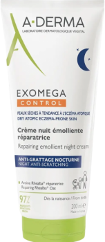 A-Derma Exomega Control (Восстанавливающий смягчающий ночной крем-эмолент)