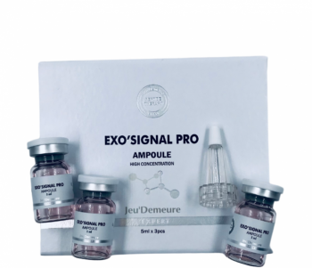 Jeu'Demeure Exo’Signal Ampoule Pro (Ампула-сыворотка с экзосомами), 3 шт x 5 мл