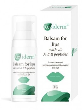 Philosophy Regiderm Balsam For Lips With Vit A, E & Peptide (Заживляющий регенеративный бальзам для губ), 30 мл.