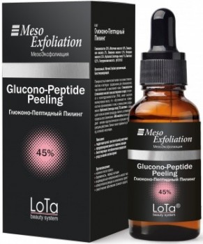 MesoExfoliation Glucono-Peptide Peeling (Глюконо–пептидный пилинг 45%), 30 мл