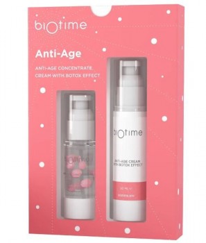 Biotime/Biomatrix Anti-Age Limited Edition (Набор: концентрат и крем-филлер с аргилерином), 30 мл + 50 мл
