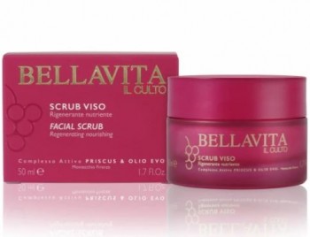 Bellavita Il Culto Facial Scrub (Питательный регенерирующий скраб для лица), 50 мл