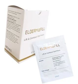 Eldermafill Lift & Contour Gel-Mask (Маска для повышения тонуса, тургора и эластичности кожи), 10 шт х 2.5 мл