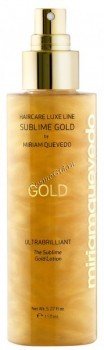 Miriamquevedo Ultrabrilliant the sublime gold lotion (Золотой спрей-лосьон для ультра блеска волос), 250 мл