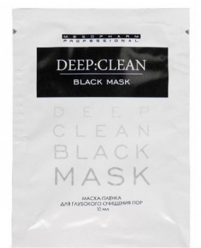 Mesopharm Deep: Clean Black Mask (Маска-пленка для глубокого очищения пор), 10 мл
