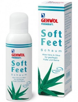 Gehwol Fusskraft Soft Feet (Пенка для ног «Алоэ вера и масло оливы» с гиалуроновой кислотой), 125 мл