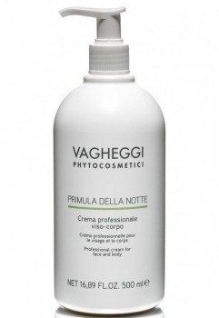 Vagheggi Primula Della Notte Professional Cream For Face And Body (Массажный крем для лица и тела), 500 мл