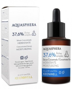 Keenwell Aquasphera Serum 37,6% Active Complex Увлажняющая сыворотка-концентрат, 30 мл