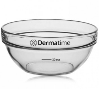 Dermatime Мисочка для МАСОК стеклянная, 90 мм