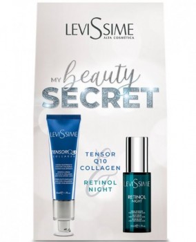 LeviSsime Beauty Secret Pack Retinol + Q10 (Набор для коррекции возрастных изменений), 50+50 мл