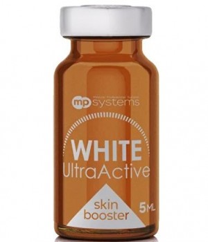 MP-Systems White UltraActive (Всесезонный скинбустер, регулирующий меланогенез и выравнивающий тон кожи), 5 мл