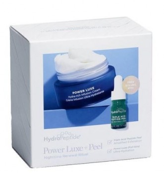 Hydropeptide Power Luxe + Peel Nighttime Renewal Ritual (Набор для интенсивного обновления и омоложения кожи), 30 мл + 5 мл