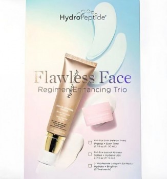 HydroPeptide Flawless Face (Набор "Безупречное трио"), 2 шт + 5 мл + 50 мл