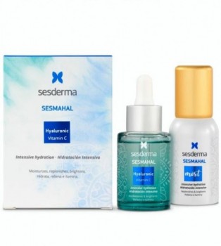 Sesderma Sesmahal Hyaluronic + Vitamin C (Набор увлажняющий для лица), 30 мл + 30 мл