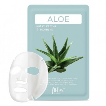 Yu.r Aloe Sheet Mask (Маска для лица с экстрактом алоэ), 25 г
