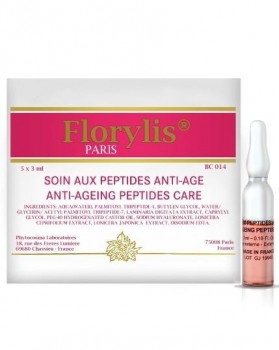 Florylis Anti-Ageing Peptides Care (Сыворотка для молодости кожи с олигопептидами), 5 шт x 2 мл