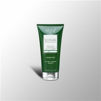 Keune so pure natural balance exfoliating treatment (Маска-скраб «Обновляющая»), 100 мл