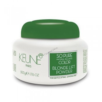 Keune so pure natural balance color blonde lift powder (Безаммиачная осветляющая пудра), 500 гр