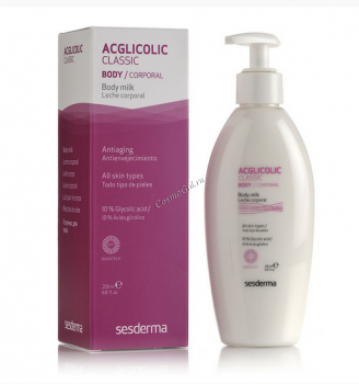 Sesderma Acglicolic Classic Body milk (Молочко для тела), 200 мл